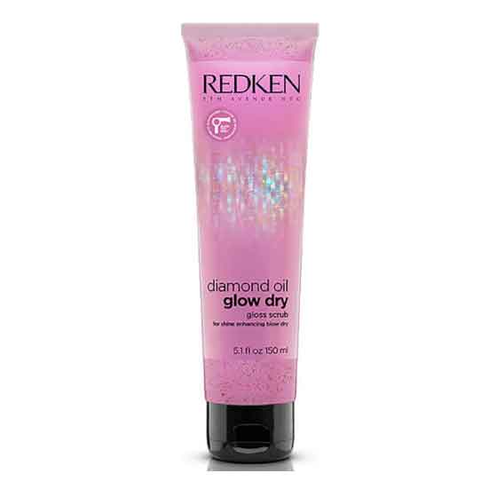 Redken Diamond Oil Glow Dry Pre Shampoo Gloss Hair Scrub