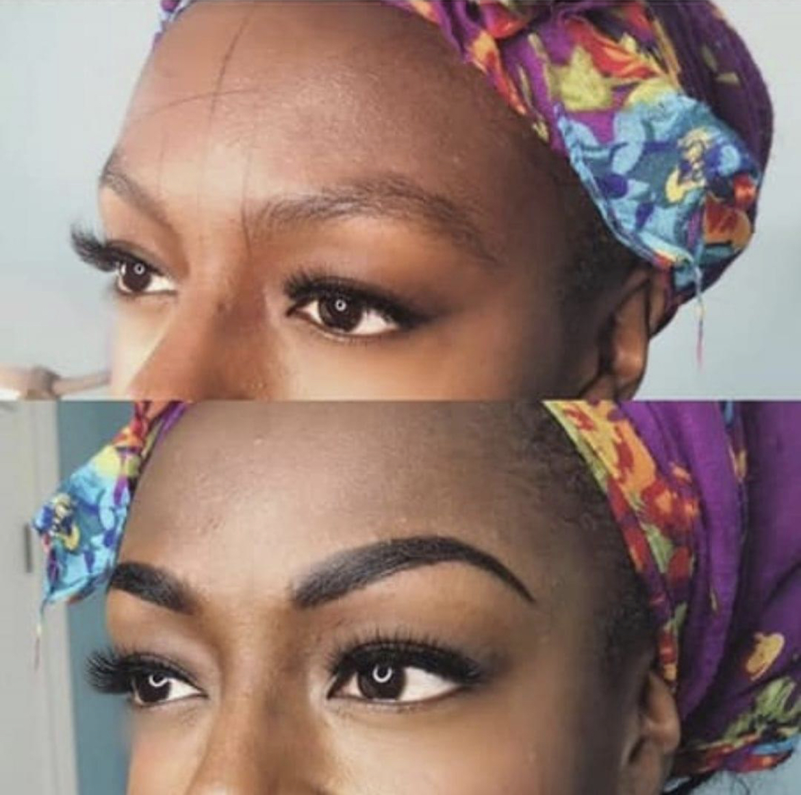 Henna Brows before after image 6