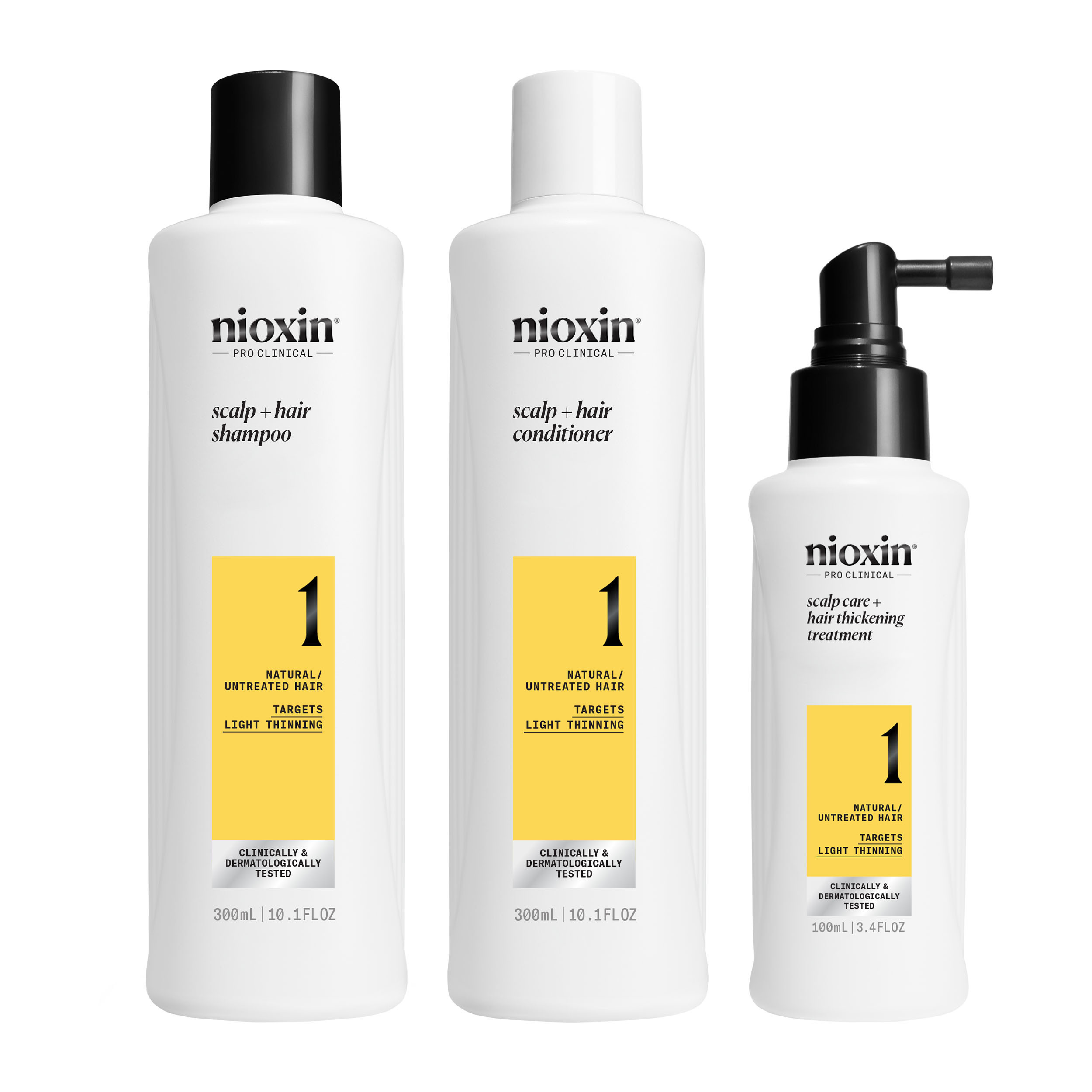 Nioxin System 1 - Natural Hair - Light Thinning