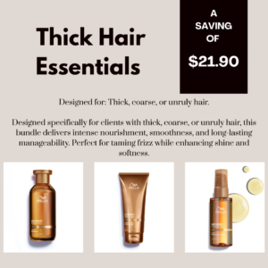 Thick Hair Essentials Bundle