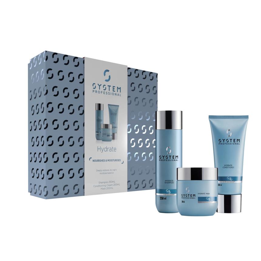 System Professionals Hydrate Trio Gift Set